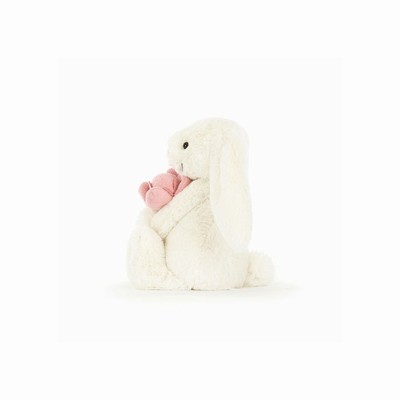 Jellycat Bashful Bunny 'Peony' USA | 21730KUPJ